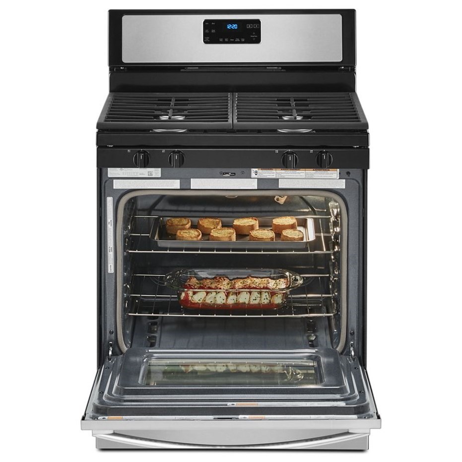 Whirlpool WFG515S0JS 5.0 cu. ft. Whirlpool® Gas Range with SpeedHeat